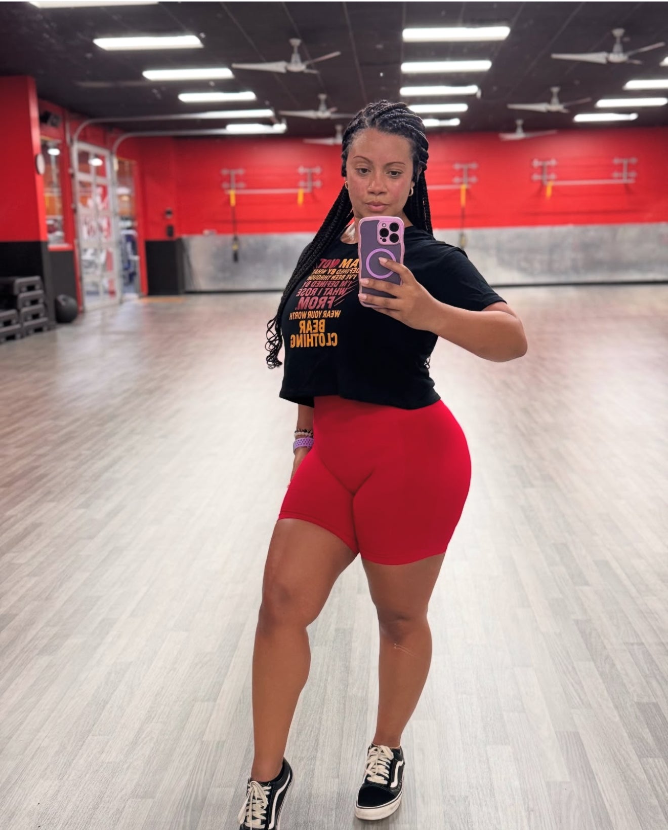 I Am Not Defined Women’s crop top