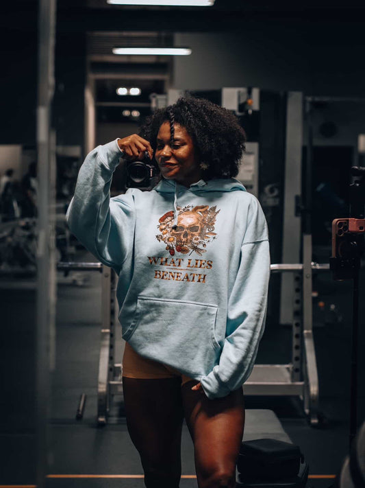Unisex What Lies Beneath Premium Hoodie - Bearclothing