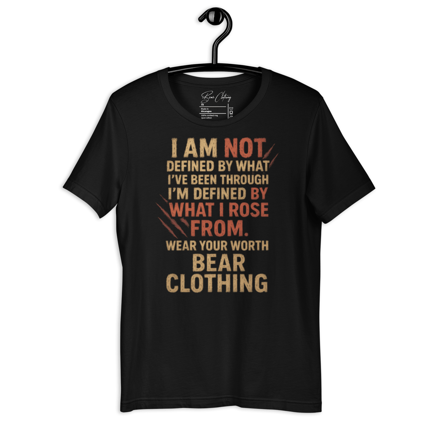 Full Body I Am Not Defined Two Print Unisex t-shirt - Bearclothing