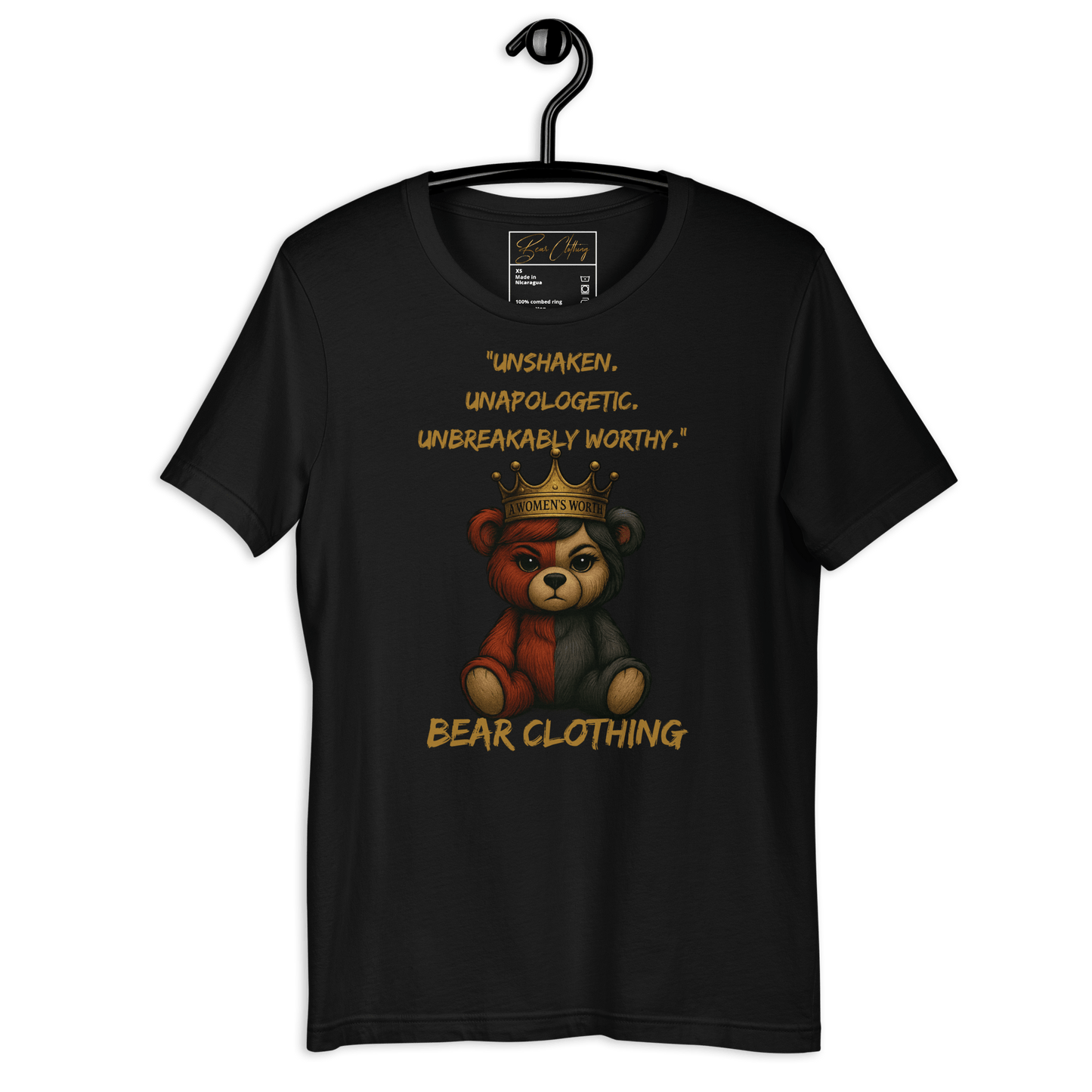 A Women’s Worth Full Body T-shirt - Bearclothing
