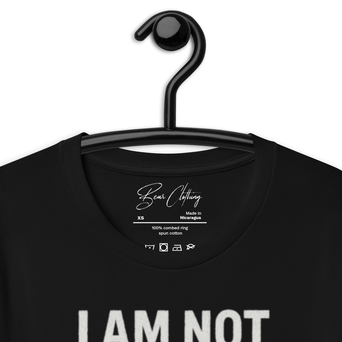 Full Body I Am Not Defined White Print Unisex t-shirt - Bearclothing