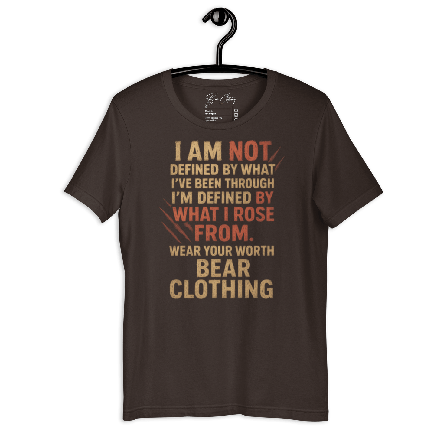 Full Body I Am Not Defined Two Print Unisex t-shirt - Bearclothing