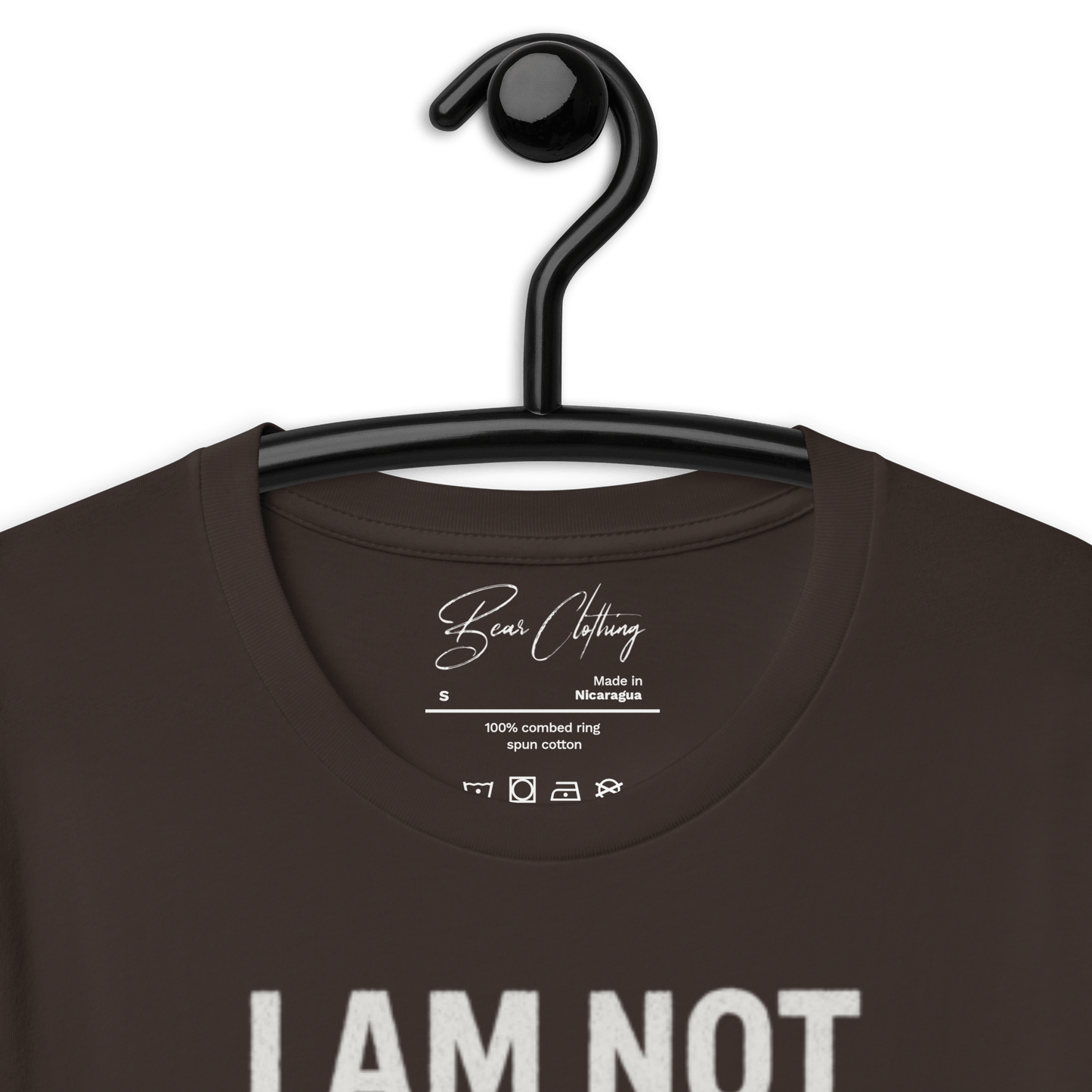 Full Body I Am Not Defined White Print Unisex t-shirt - Bearclothing