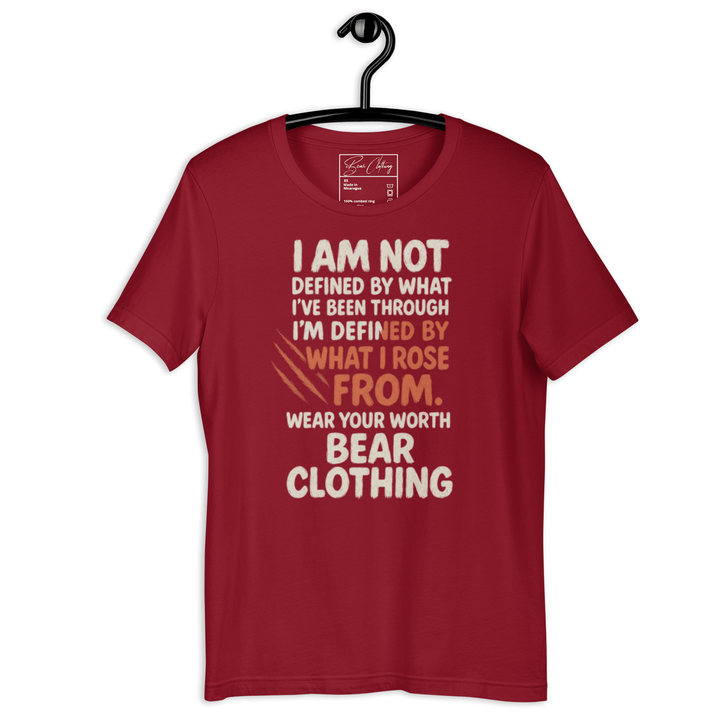 Full Body I Am Not Defined Two Print Unisex t-shirt - Bearclothing
