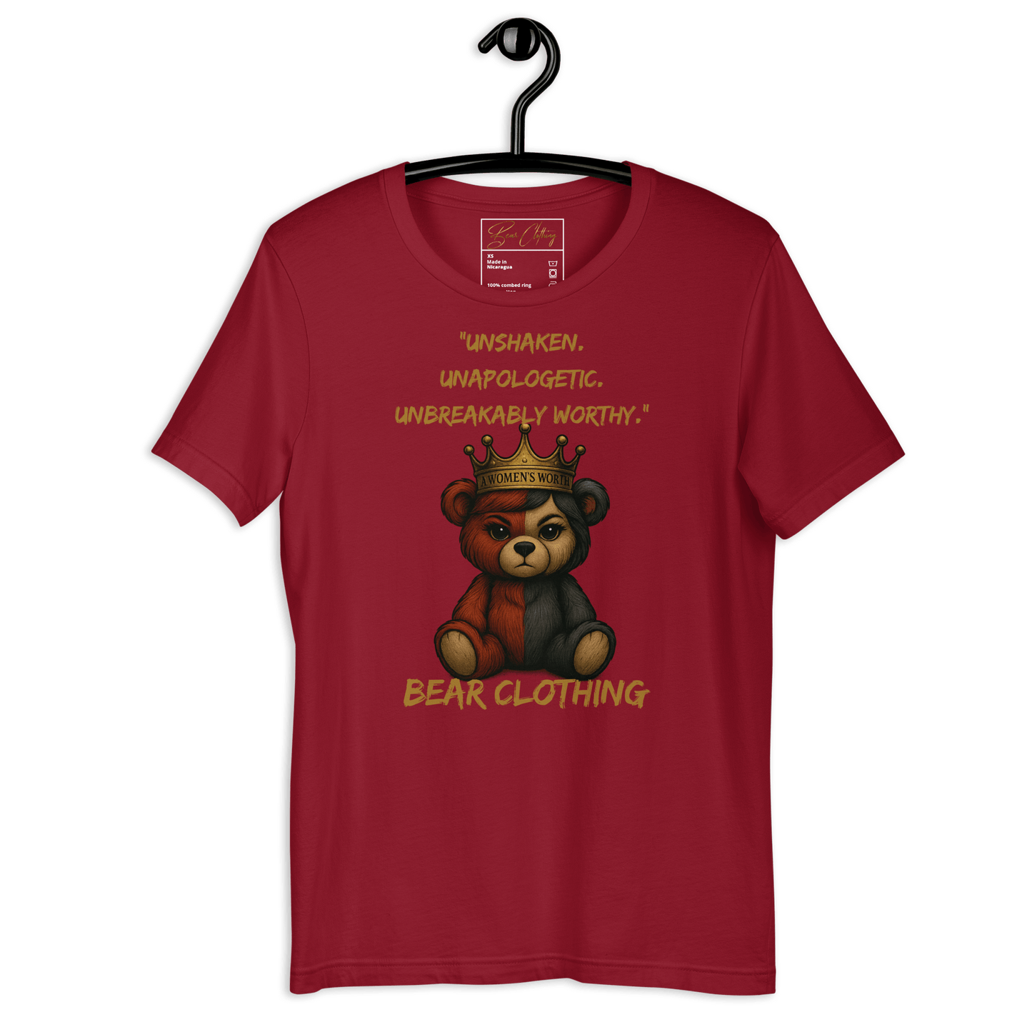 A Women’s Worth Full Body T-shirt - Bearclothing