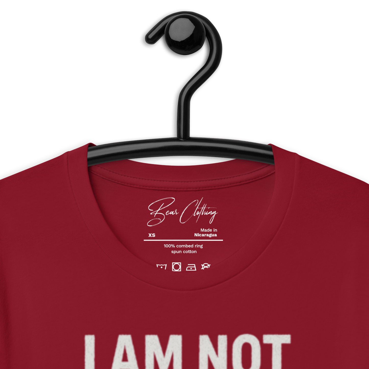 Full Body I Am Not Defined White Print Unisex t-shirt - Bearclothing