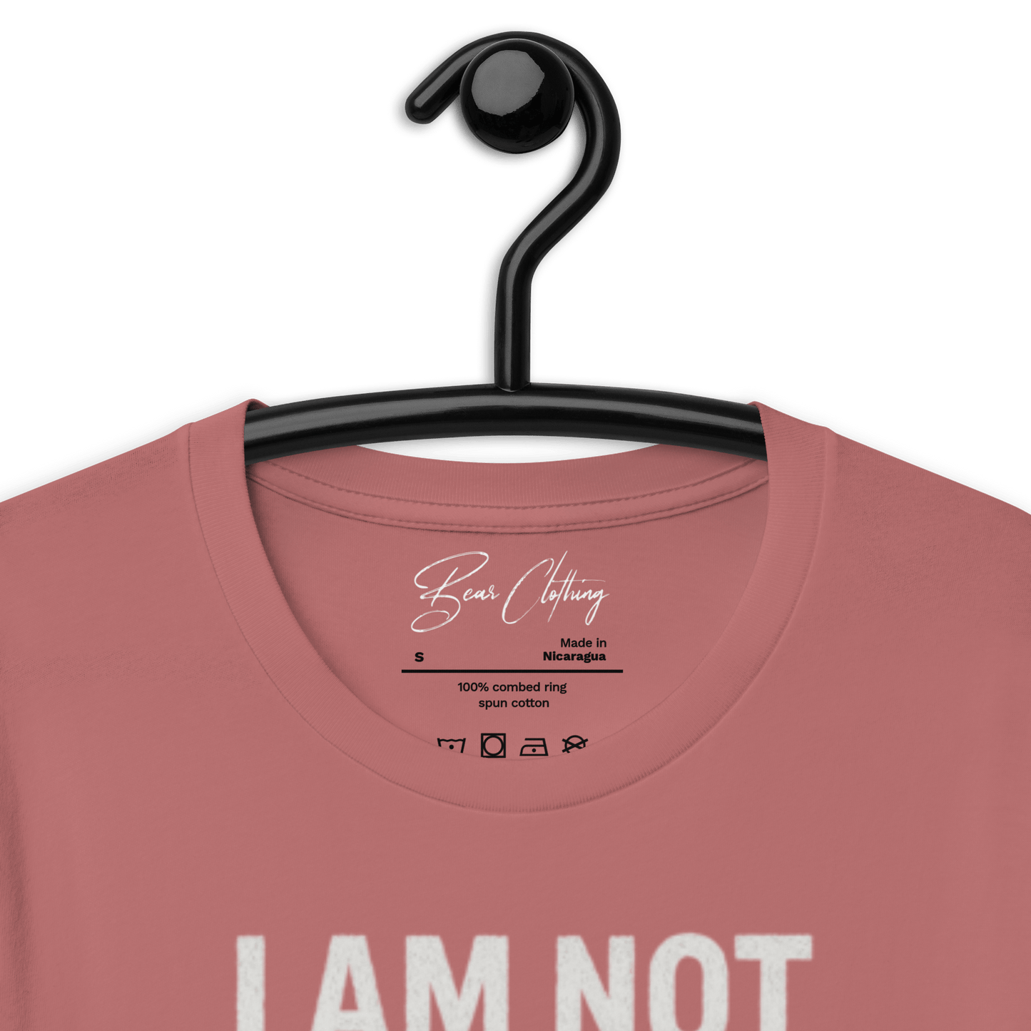 Full Body I Am Not Defined White Print Unisex t-shirt - Bearclothing