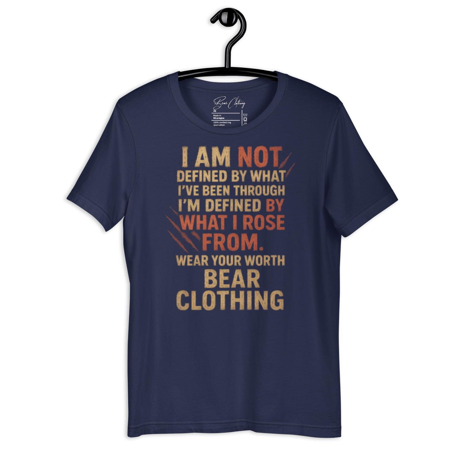 Full Body I Am Not Defined Two Print Unisex t-shirt - Bearclothing