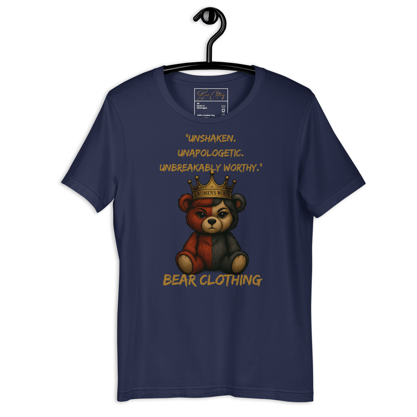 A Women’s Worth Full Body T-shirt - Bearclothing