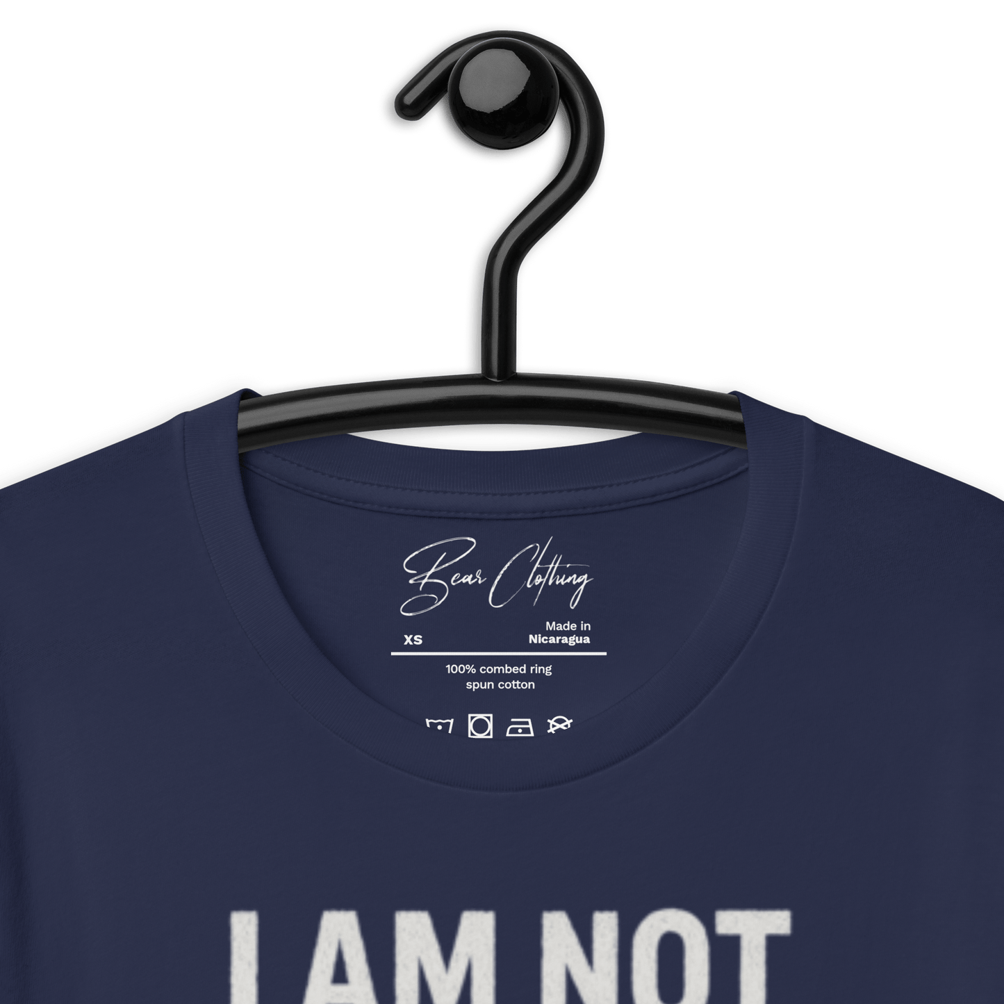 Full Body I Am Not Defined White Print Unisex t-shirt - Bearclothing