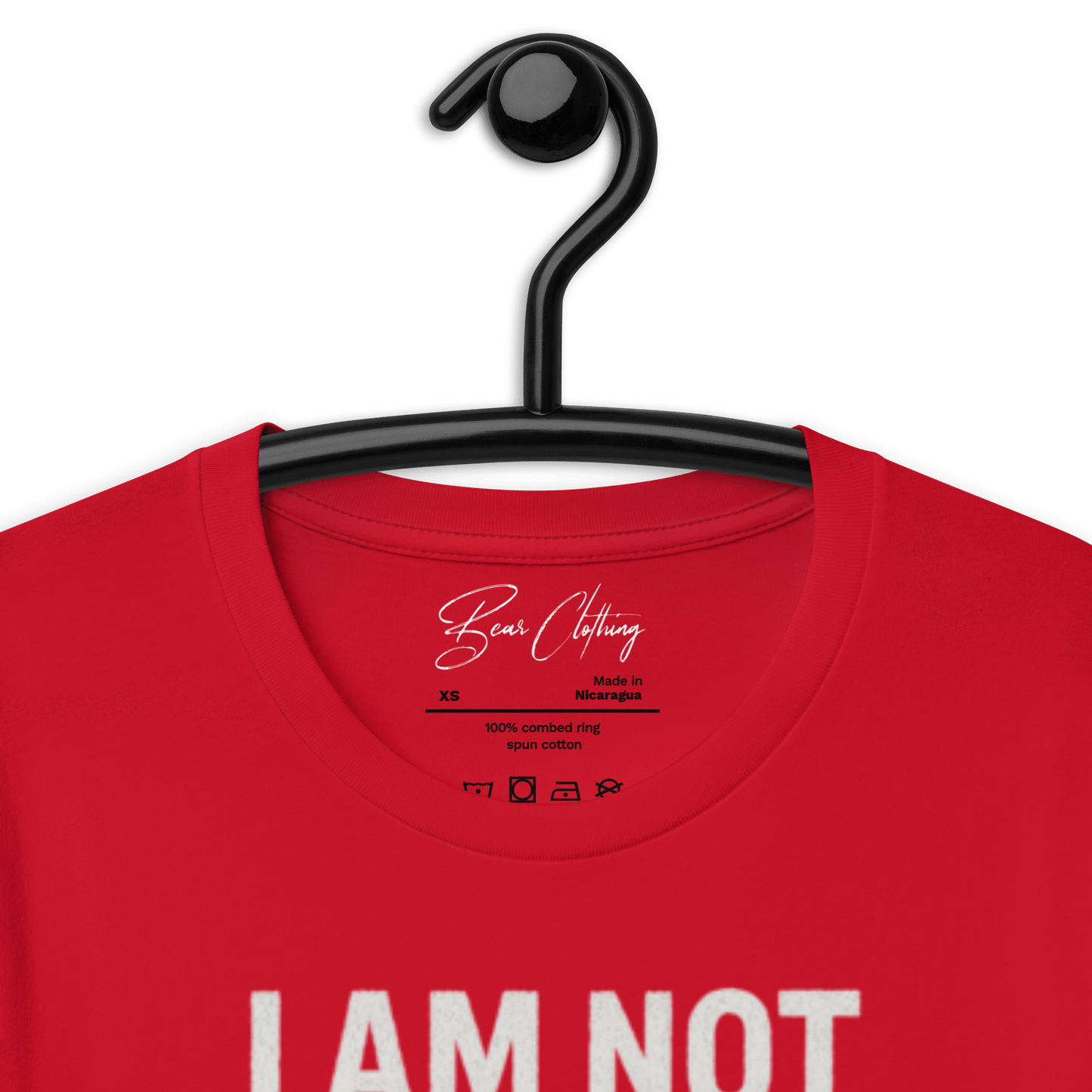 Full Body I Am Not Defined White Print Unisex t-shirt - Bearclothing