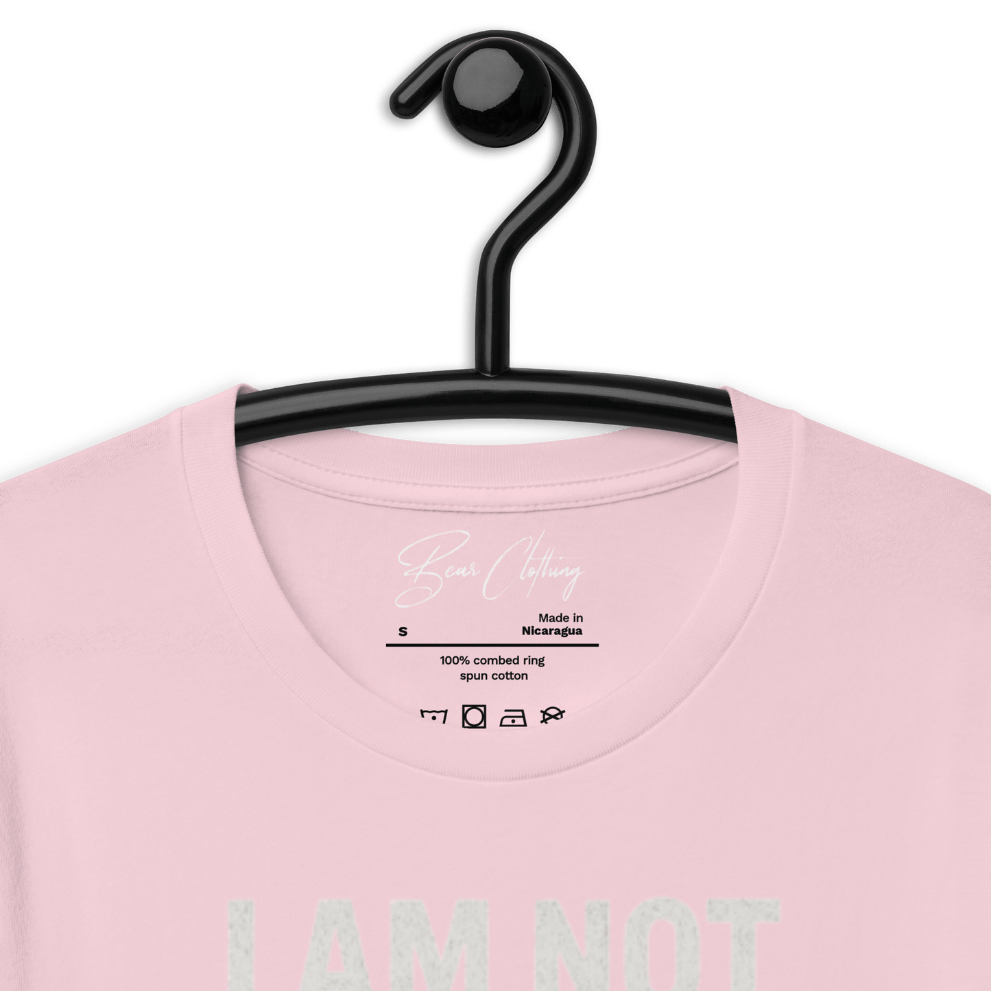 Full Body I Am Not Defined White Print Unisex t-shirt - Bearclothing