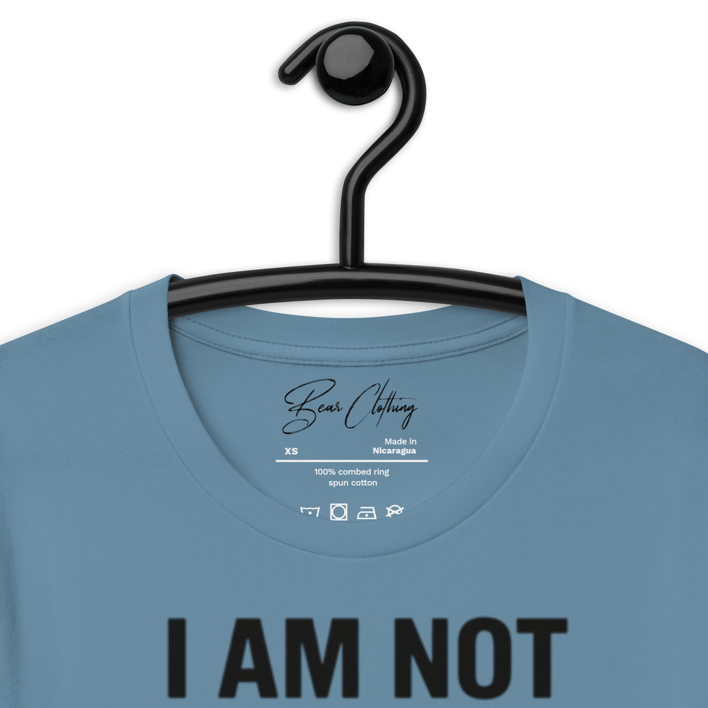 Full Body I Am Not Defined Black Print Unisex t-shirt - Bearclothing