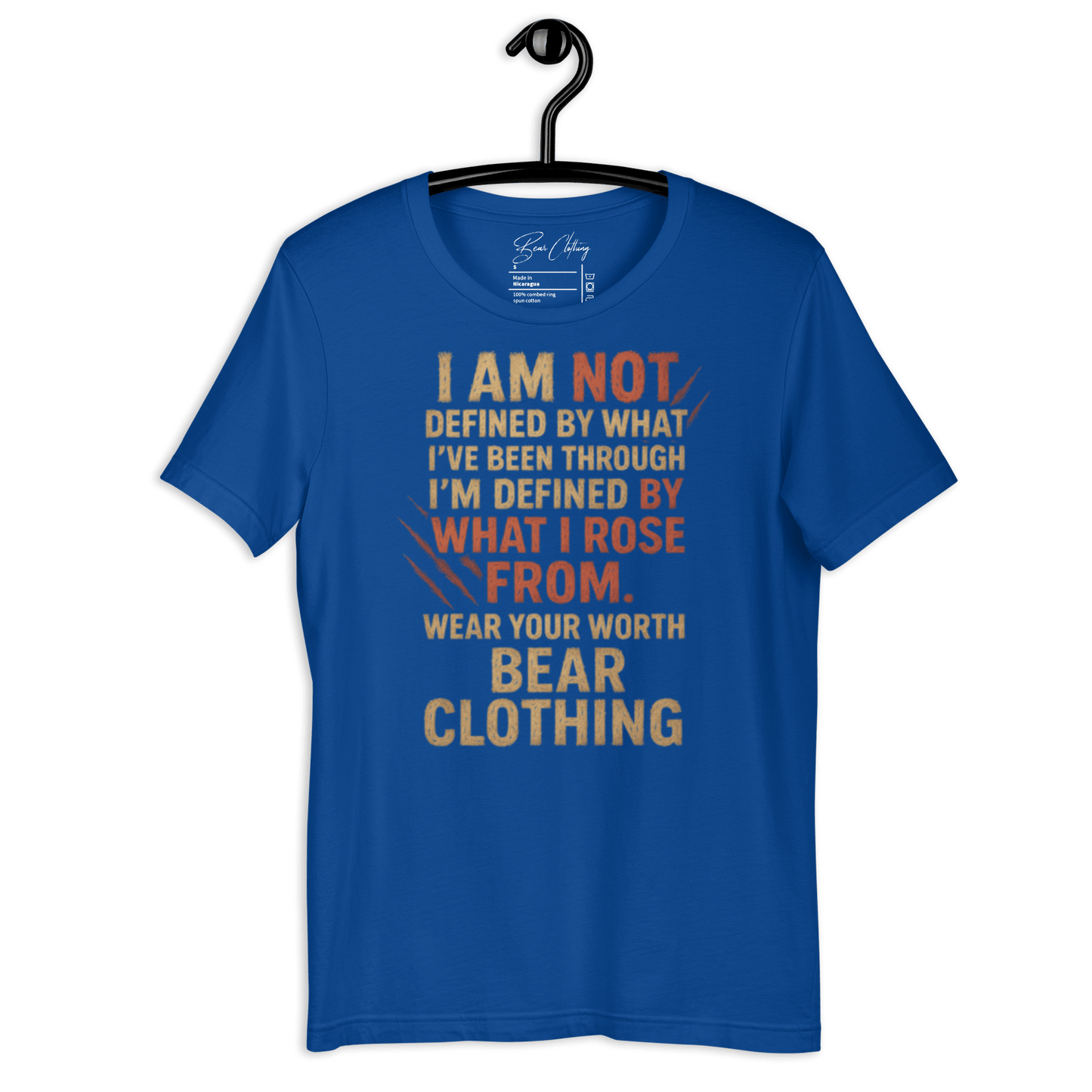 Full Body I Am Not Defined Two Print Unisex t-shirt - Bearclothing