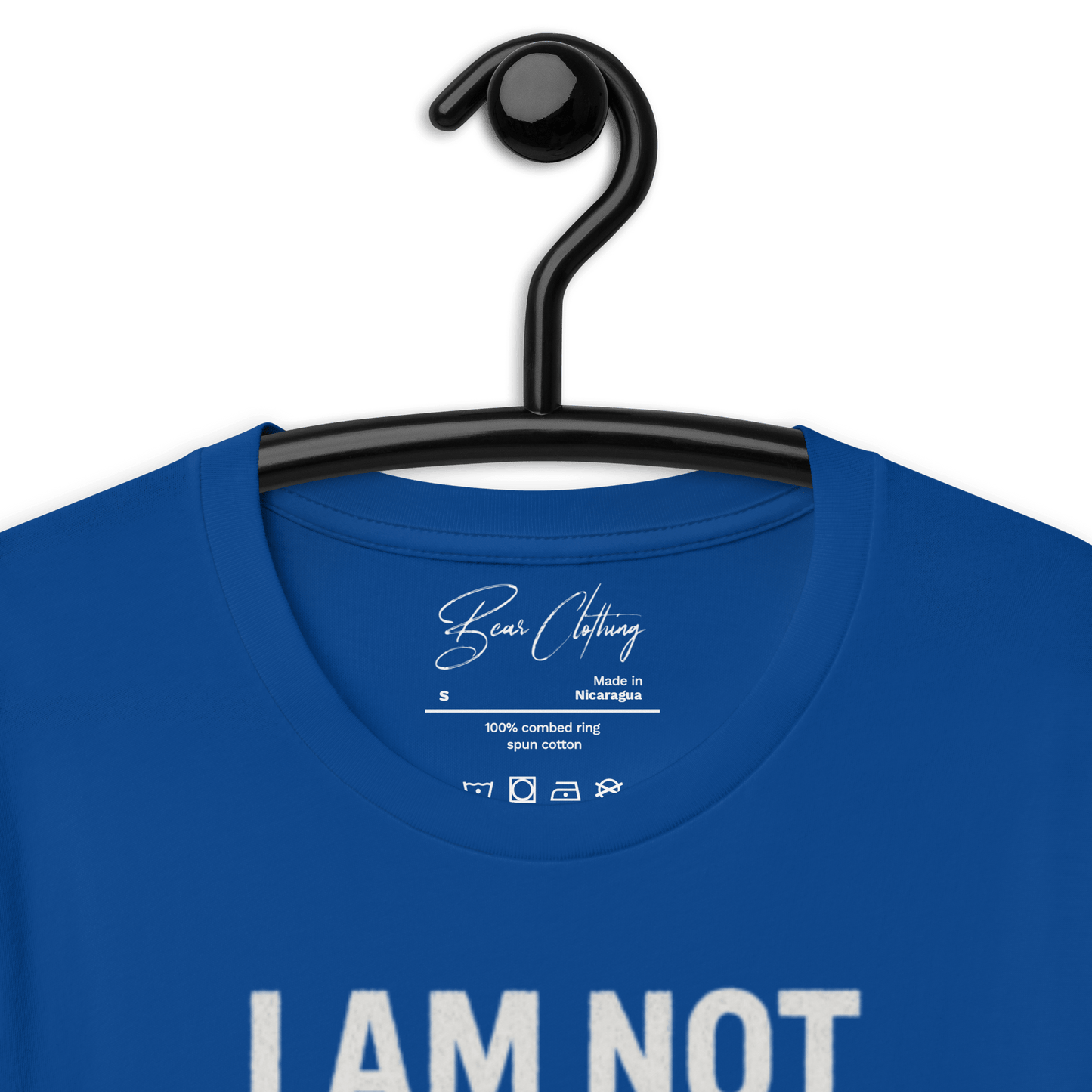 Full Body I Am Not Defined White Print Unisex t-shirt - Bearclothing