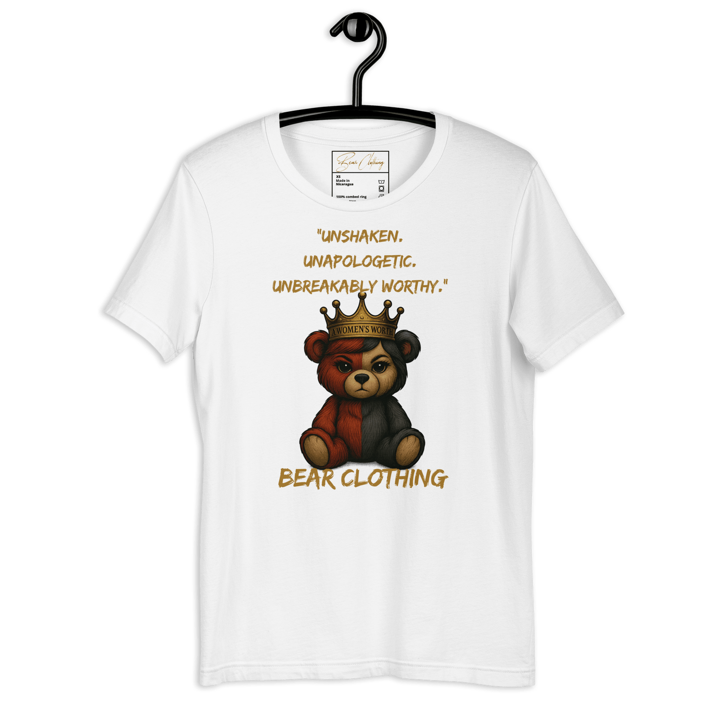 A Women’s Worth Full Body T-shirt - Bearclothing