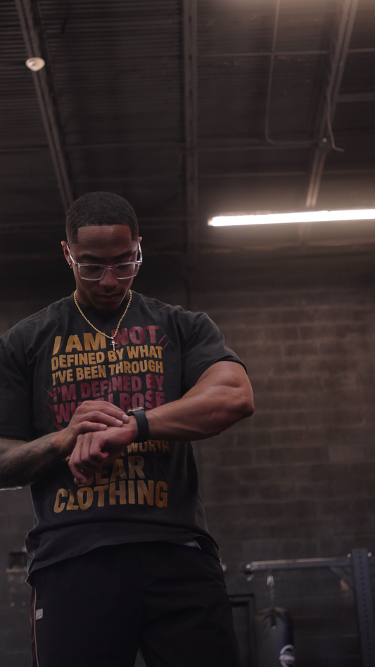 I Am Not  Defined Men Oversized  Premium T-shirt