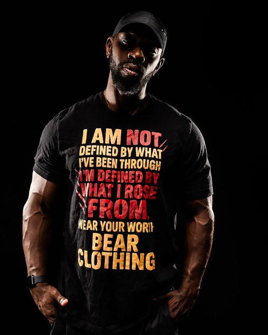 Men’s Long Body  premium heavyweight tee - Bearclothing 