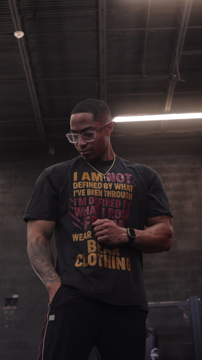 I Am Not  Defined Men Oversized  Premium T-shirt