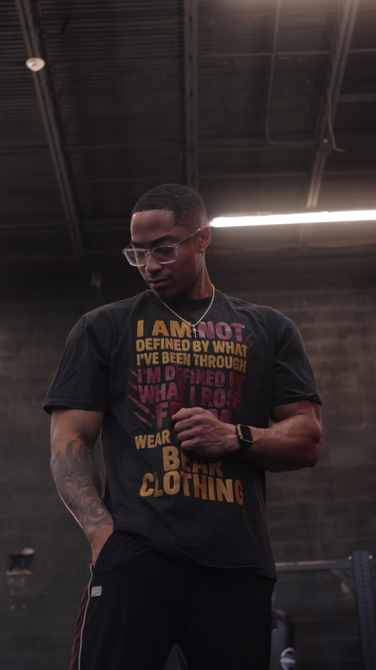 I Am Not  Defined Men Oversized  Premium T-shirt