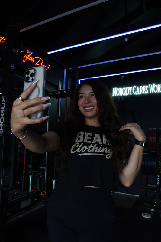 Exclusive Signature  Bear Clothing Women’s crop top