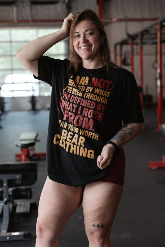 Women I Am Not Defined Premium Tshirt - Bearclothing 