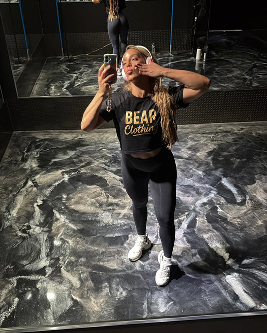 Exclusive Signature  Bear Clothing Women’s crop top - Bearclothing 