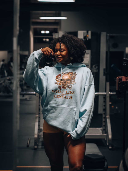 Unisex What Lies Beneath Premium Hoodie - Bearclothing 