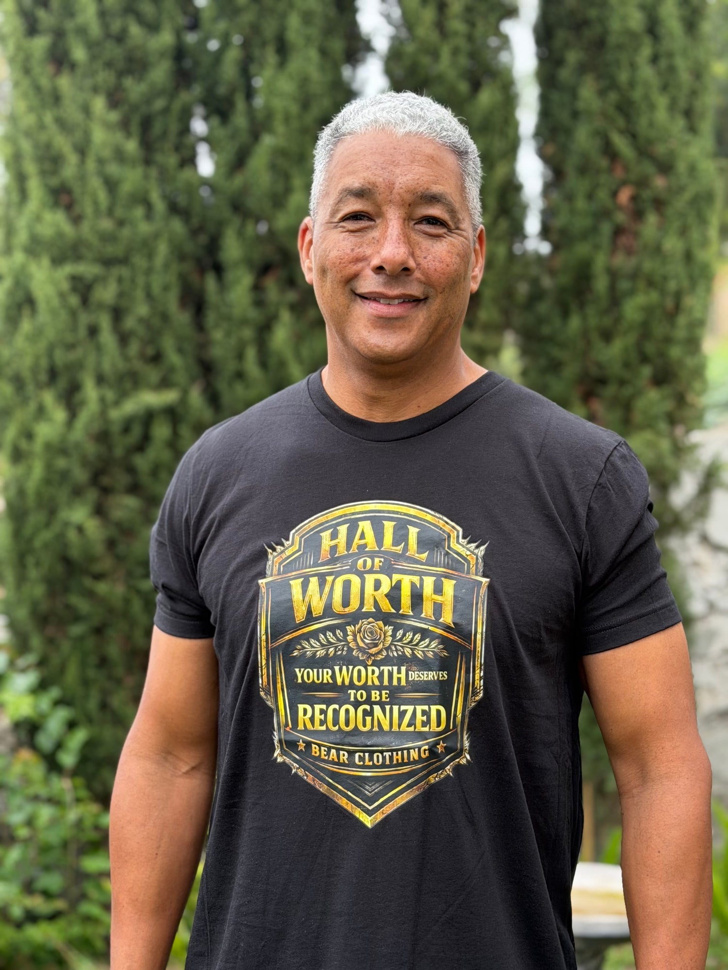 Steve Wyche Hall Of Worth Unisex t-shirt - Bearclothing 