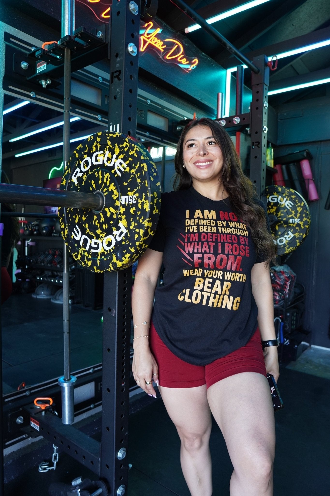 Women I Am Not Defined Premium Tshirt - Bearclothing 