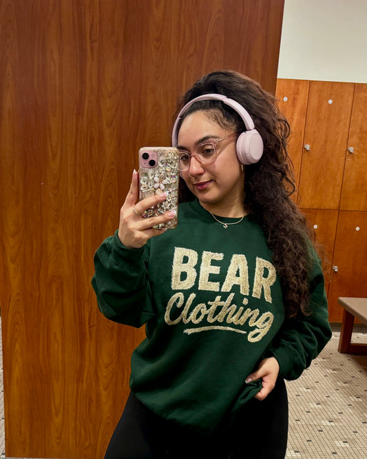Unisex Fur Signature Print  Sweatshirt - Bearclothing 