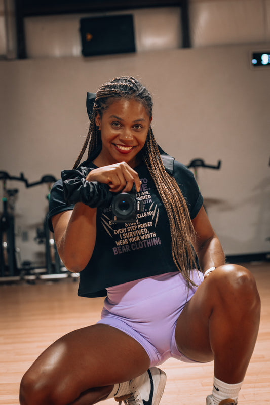 What Tried To Break Me Women’s crop top - Bearclothing 