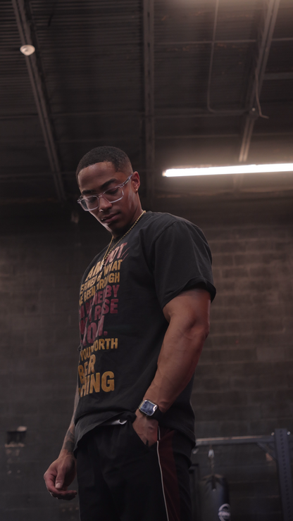 I Am Not  Defined Men Oversized  Premium T-shirt