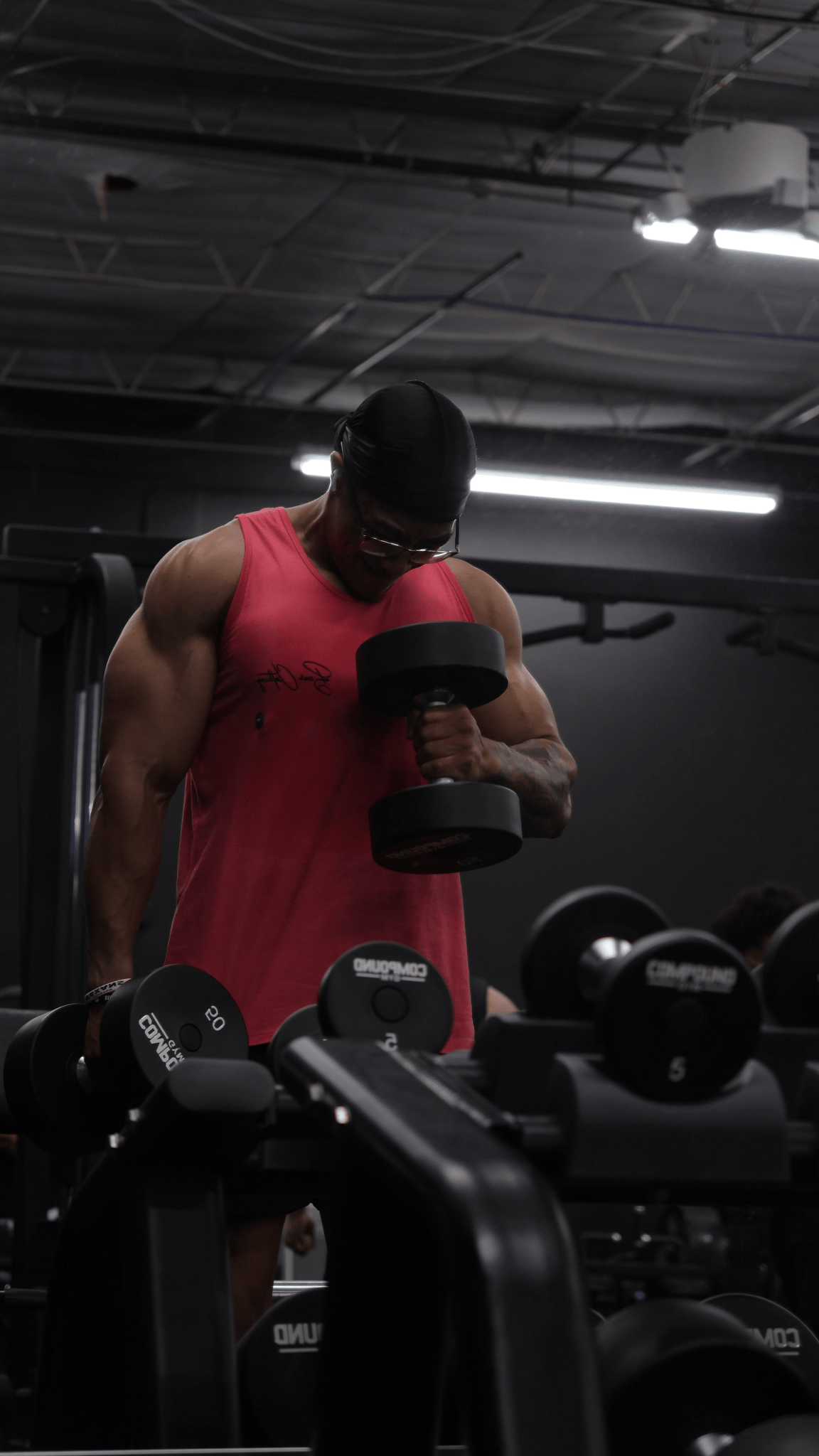 Black Signature Embroidered Men’s premium tank top - Bearclothing 