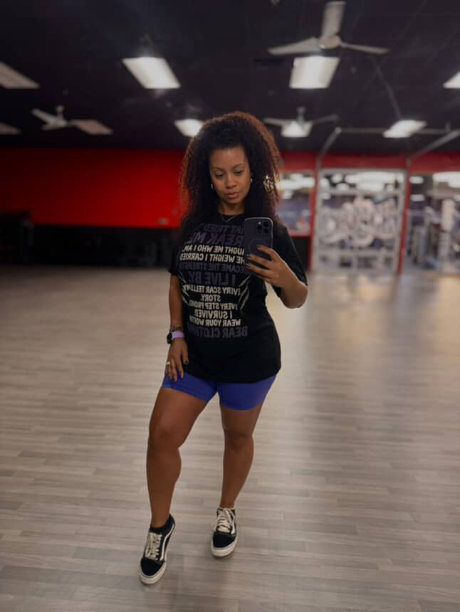 What Tried To Break Me Women’s Premium Fitted T-Shirt