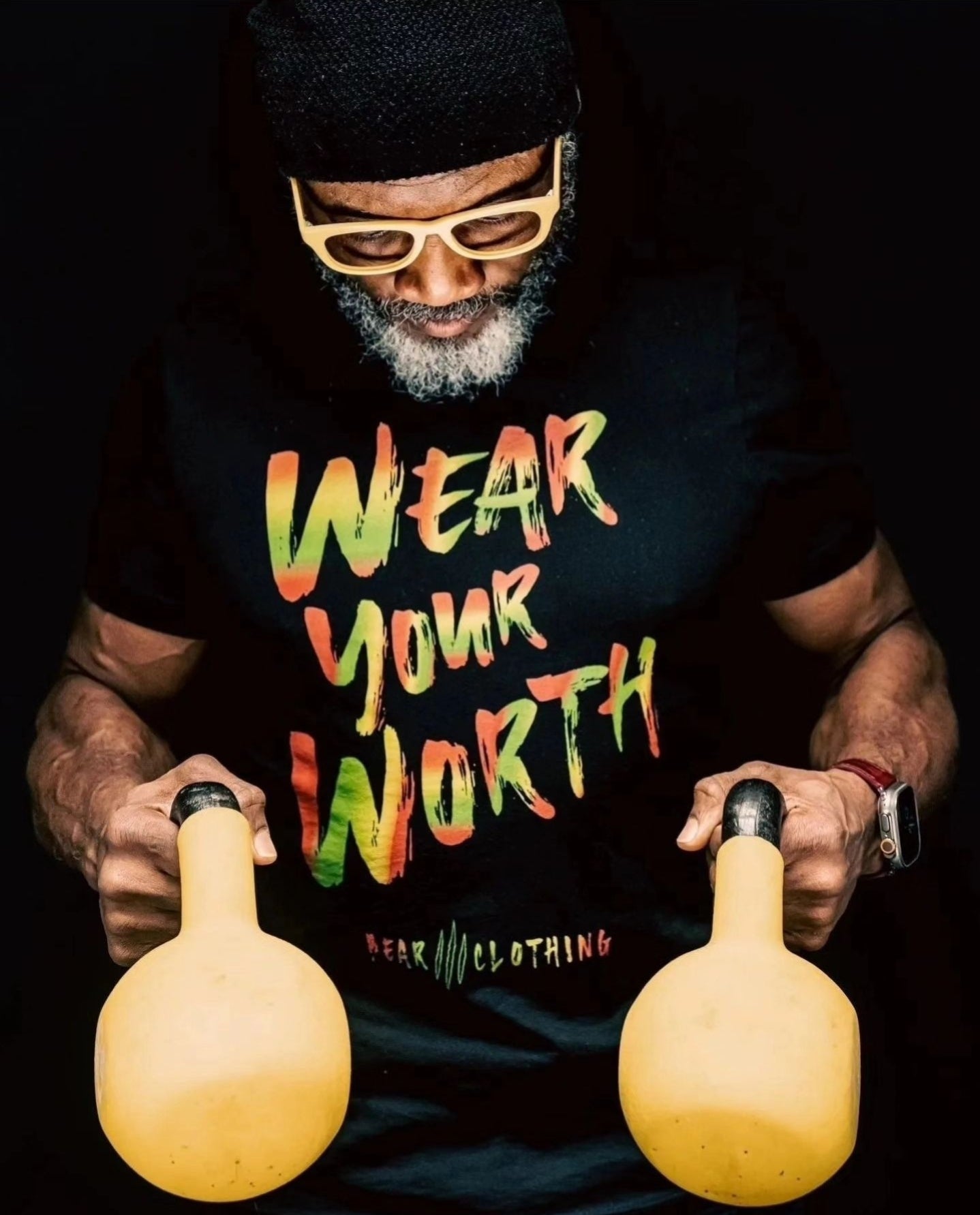 Jamaica Print Wear Your Worth Premium Tee - Bearclothing