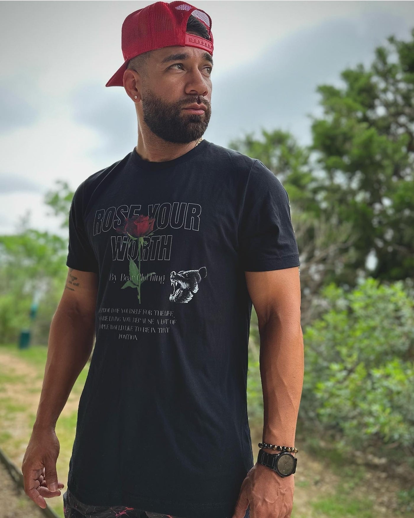 Exclusive Rose Your Worth Premium Tee