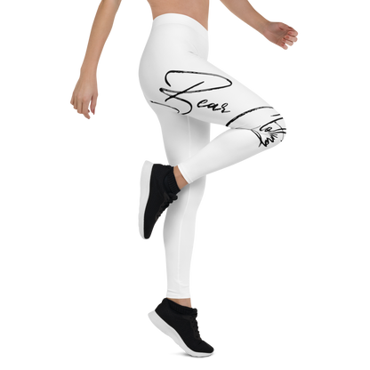 Yoga black print squat proof Leggings