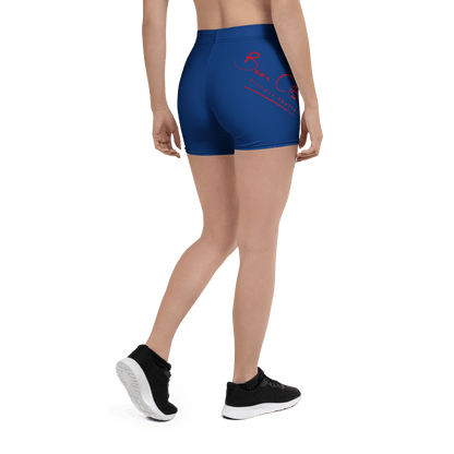 Yoga Red Print Bear Clothing Fitness Line Shorts - Bearclothing