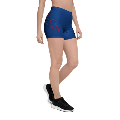 Yoga Red Print Bear Clothing Fitness Line Shorts - Bearclothing