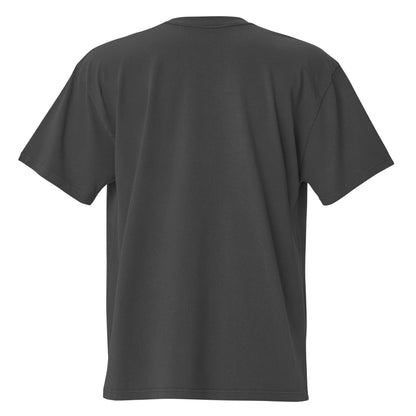 White Wear Your Worth Oversized Faded T-Shirt - Bearclothing