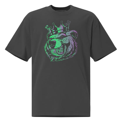 Multicolored Oversized faded t-shirt - Bearclothing