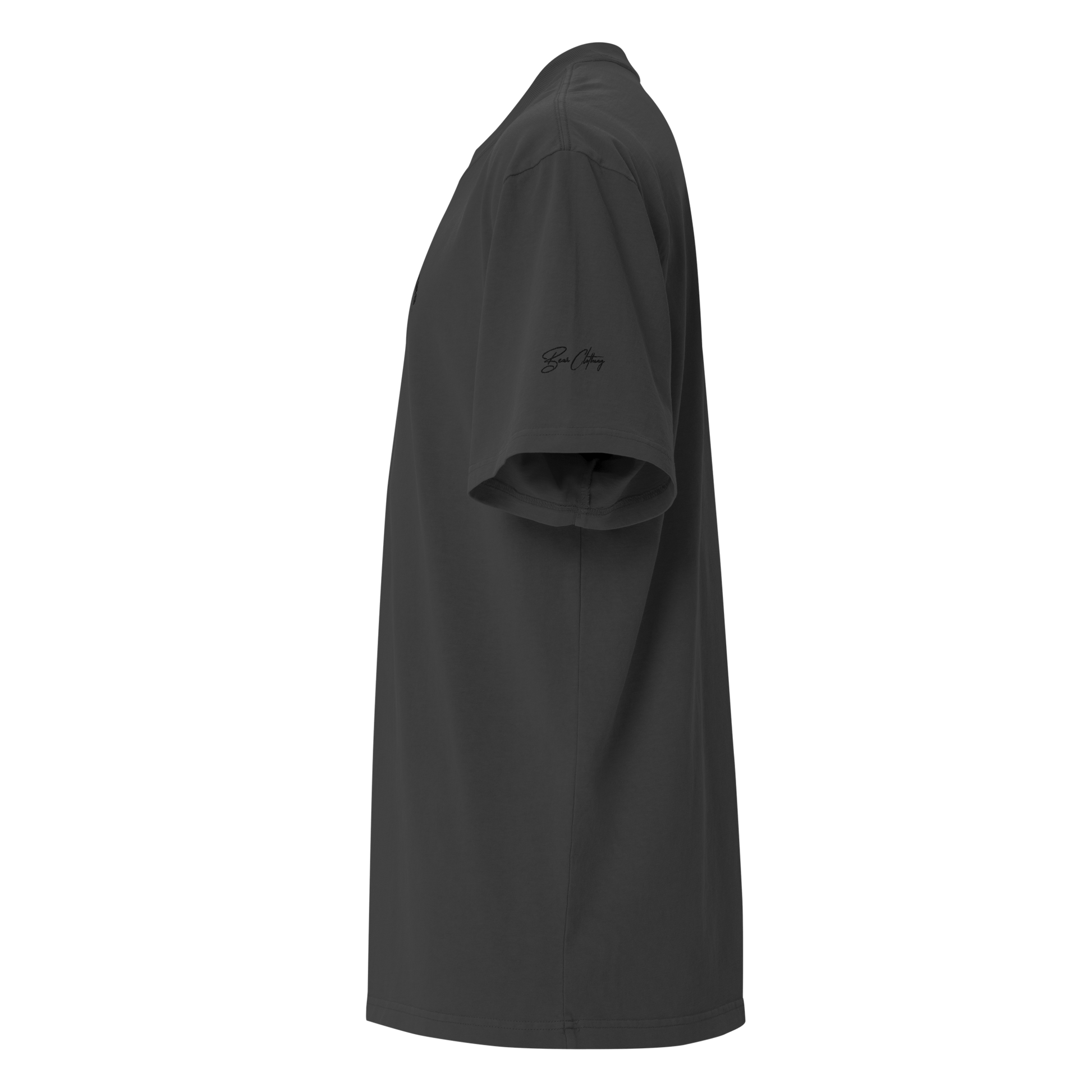 Est Oversize Embroidered Faded T-shirt - Bearclothing