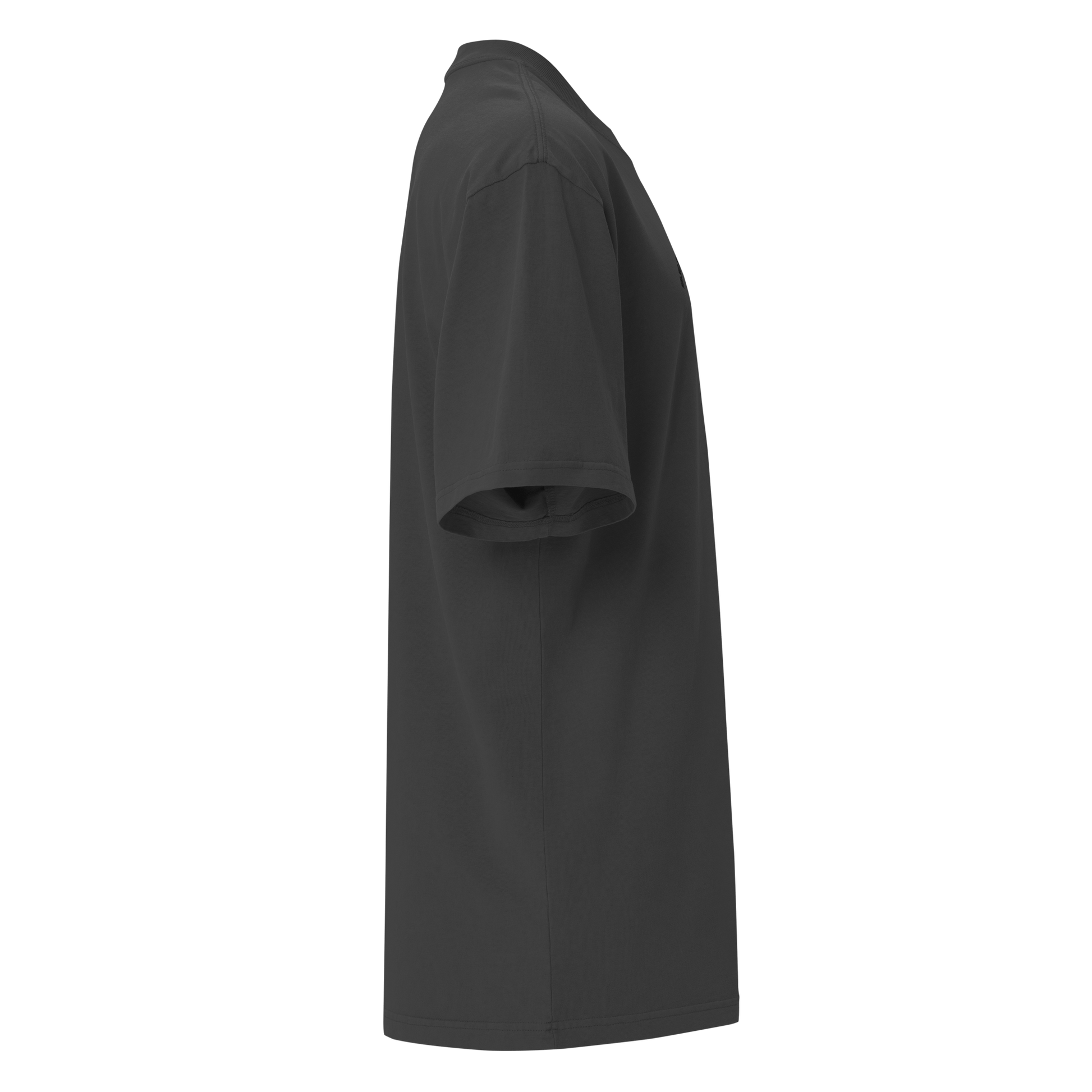 Est Oversize Embroidered Faded T-shirt - Bearclothing