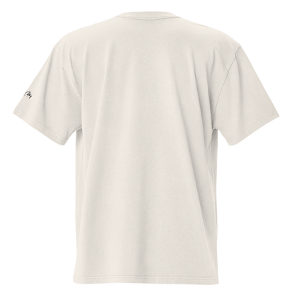 Est Oversize Embroidered Faded T-shirt - Bearclothing