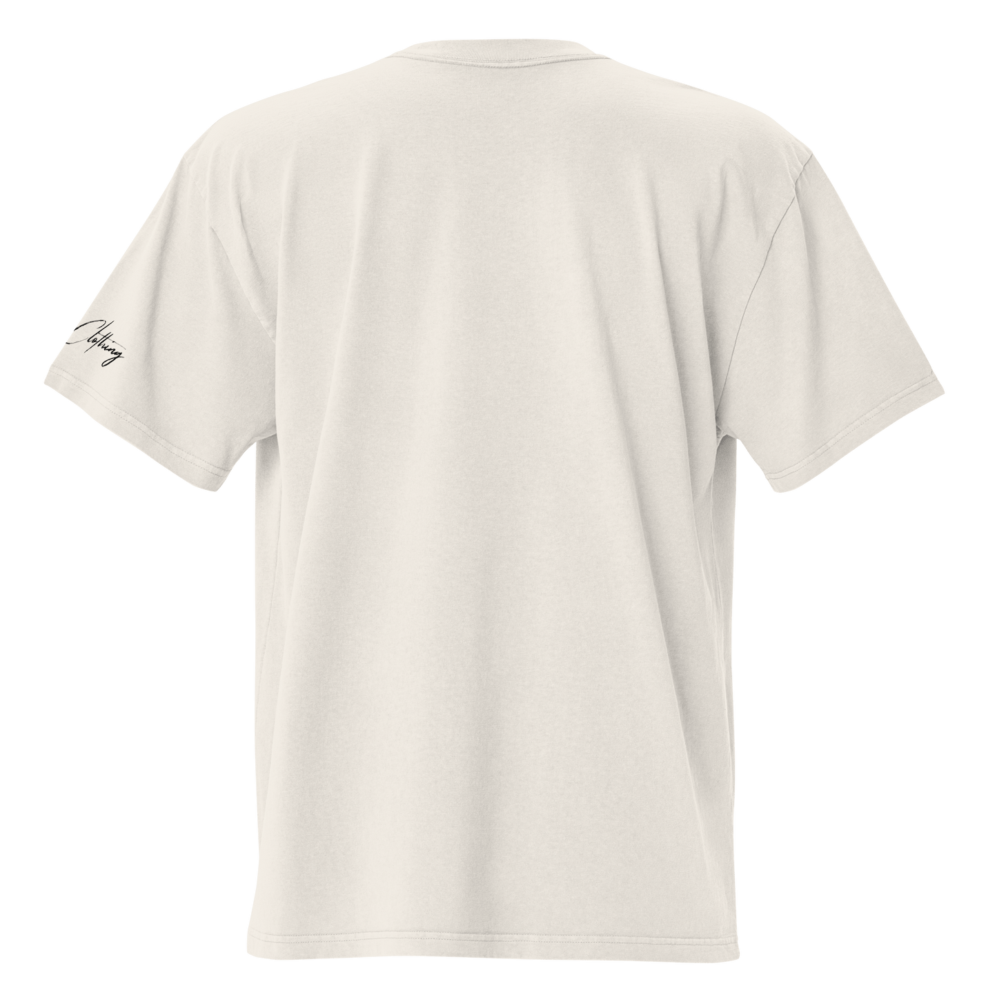 Wear Your Worth Full Body Oversized faded t-shirt - Bearclothing