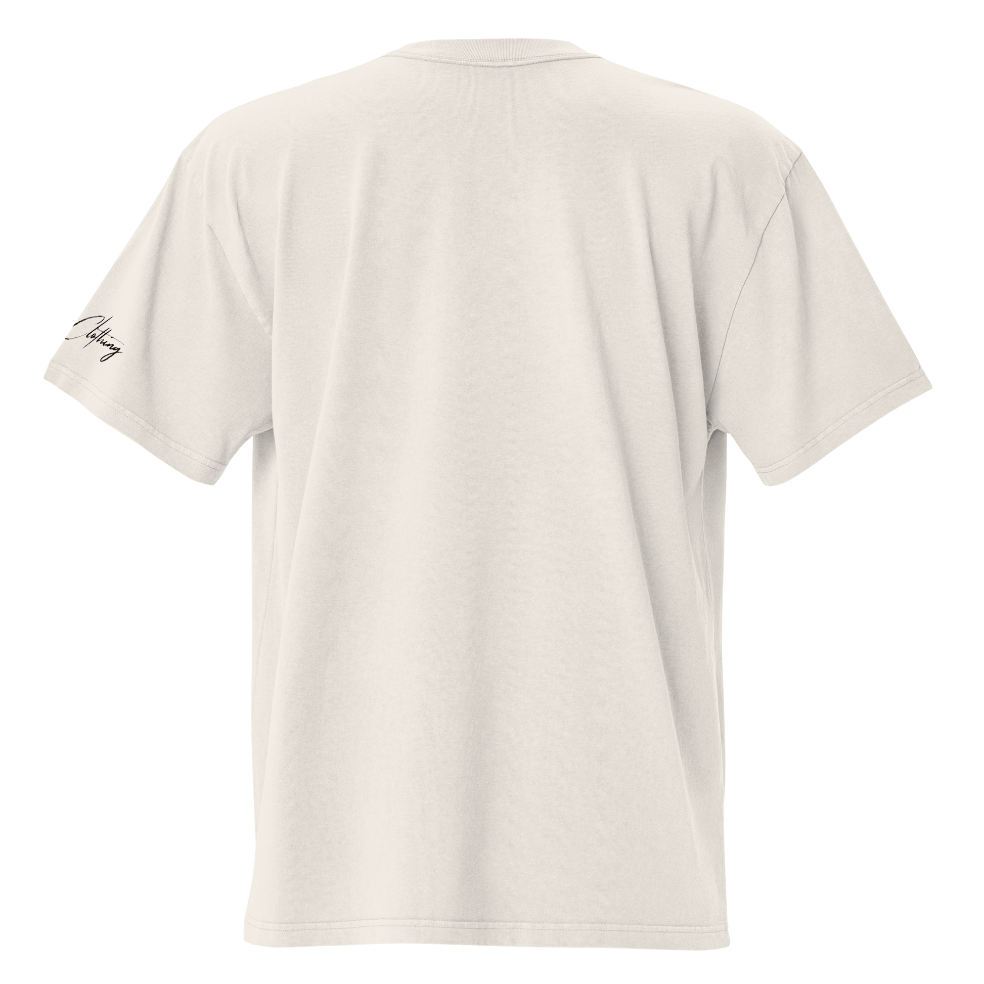 Wear Your Worth Full Body Oversized faded t-shirt - Bearclothing