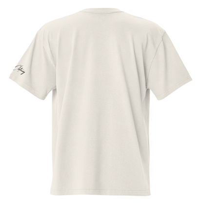 Wear Your Worth Full Body Oversized faded t-shirt - Bearclothing