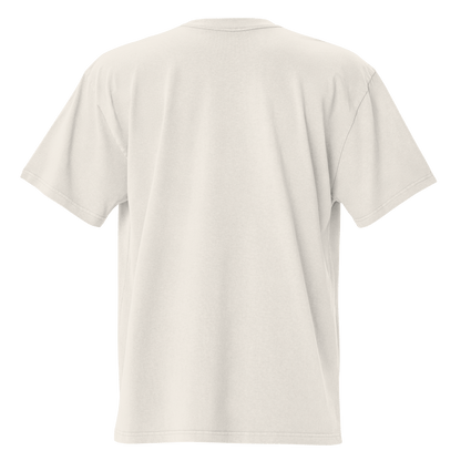 Full Body I Am Not Defined Two Color Print Oversized faded t-shirt - Bearclothing