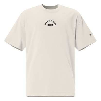 Est Oversize Embroidered Faded T-shirt - Bearclothing